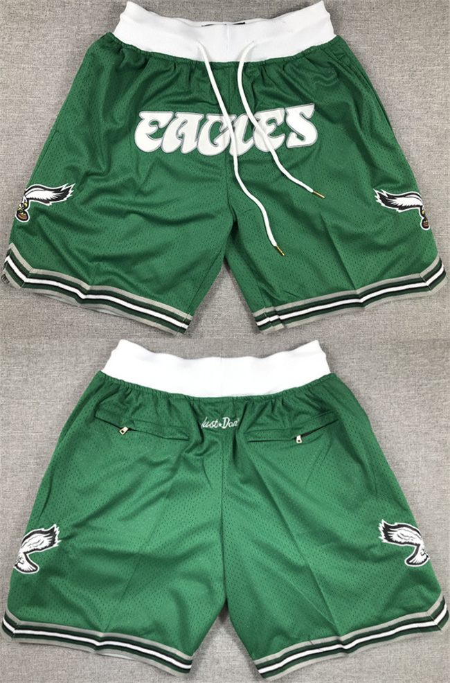 Personalized Men’s Philadelphia Eagles Green Shorts