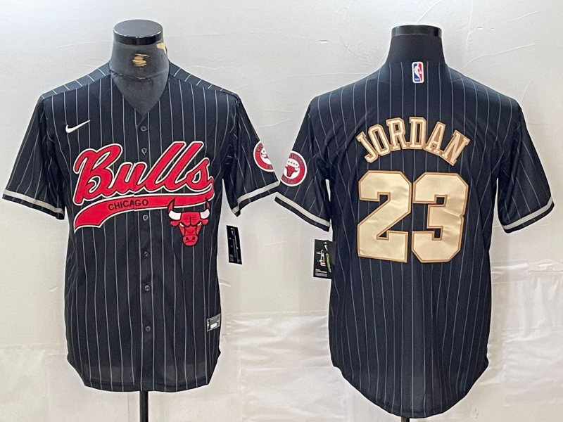 Personalized Men’s Chicago Bulls #23 Michael Jordan Camo Cool Base Stitched Baseball Jerseys