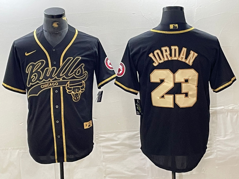 Personalized Men’s Chicago Bulls #23 Michael Jordan Camo Cool Base Stitched Baseball Jerseys