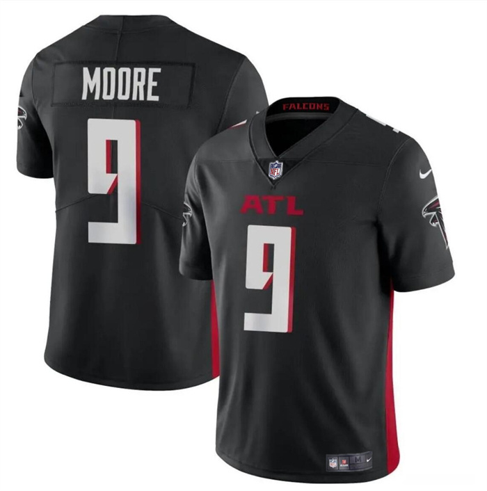 Personalized Men’s Atlanta Falcons #9 Rondale Moore Black Untouchable Limited Stitched Football Jersey