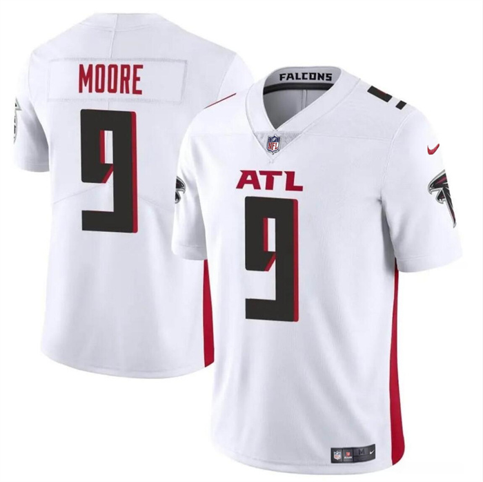Personalized Men’s Atlanta Falcons #9 Rondale Moore White Untouchable Limited Stitched Football Jersey