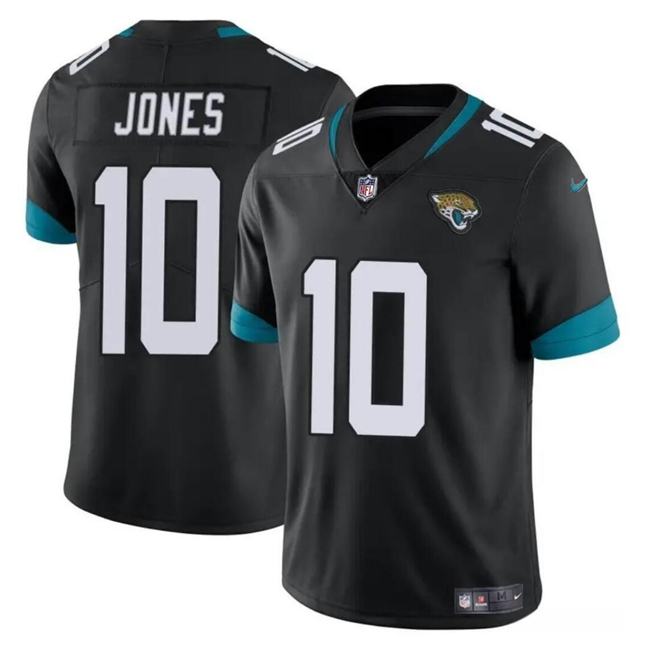 Personalized Men’s Jacksonville Jaguars #10 Mac Jones Black Untouchable Limited Stitched Jersey