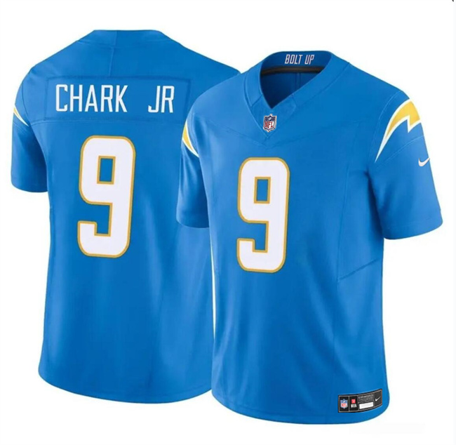 Personalized Men’s Los Angeles Chargers #9 DJ Chark Jr Blue 2024 F.U.S.E Limited Stitched Football Jersey