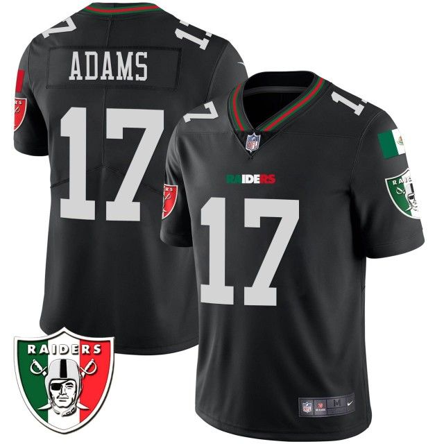Personalized Men’s #17 Adams Raiders Mexico MX Crossover Jersey