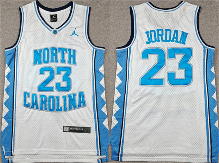 Personalized Men’s Chicago Bulls #23 Michael Jordan White Stitched Basketball Jersey