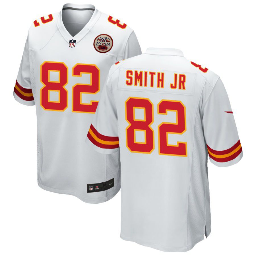 Personalized Men’s Kansas City Chiefs #82 Irv Smith White Untouchable Limited Stitched Jersey
