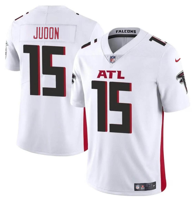 Personalized Men’s Atlanta Falcons #15 Matthew Judon White Untouchable Limited Stitched Football Jersey