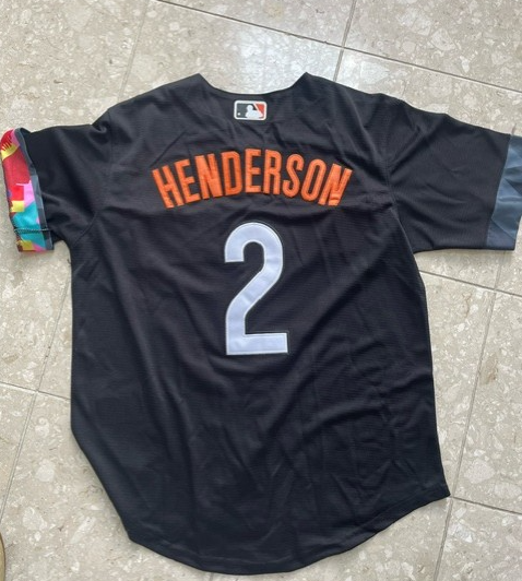 Personalized Men’s Baltimore Orioles #2 Gunnar Henderson Black 2023 City Connect Cool Base Stitched Baseball Jersey