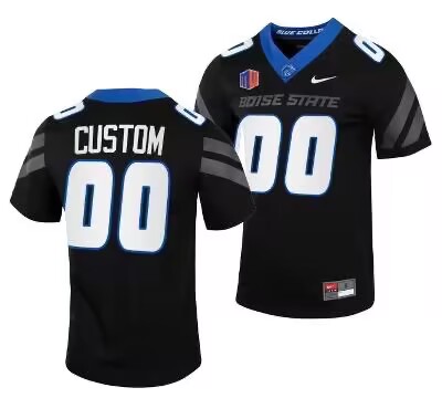 Personalized Custom Boise State Broncos Jersey Name Number College Black jersey