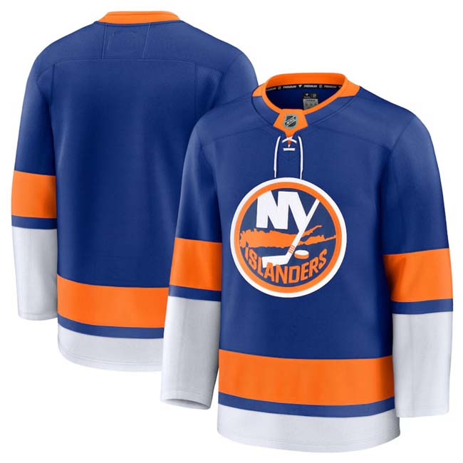 Personalized Men’s New York Islanders Blank Royal 2024-25 Home Stitched Hockey Jersey