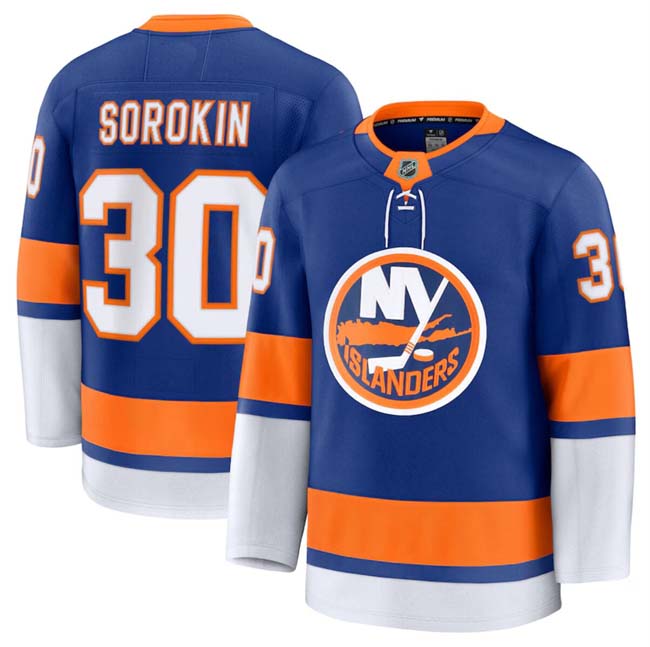 Personalized Men’s New York Islanders Active Player Royal 2024-25 Home Stitched Hockey Jersey
