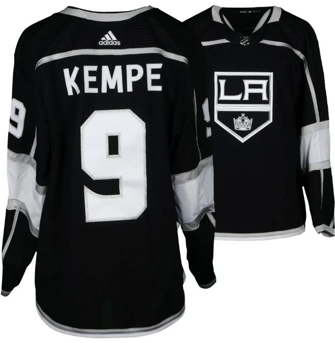 Personalized Men’s Los Angeles Kings Blank White 2024-25 Away Stitched Hockey Jersey