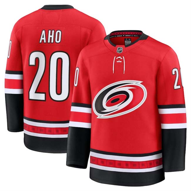 Personalized Men’s Carolina Hurricanes Active Player Red 2024-25 Alternate Stitched Hockey Jersey