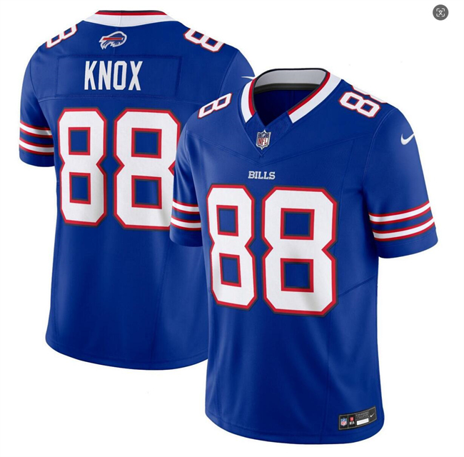 Personalized Men’s Buffalo Bills #19 KJ Hamler Royal 2024 F.U.S.E. Untouchable Limited Stitched Football Jersey