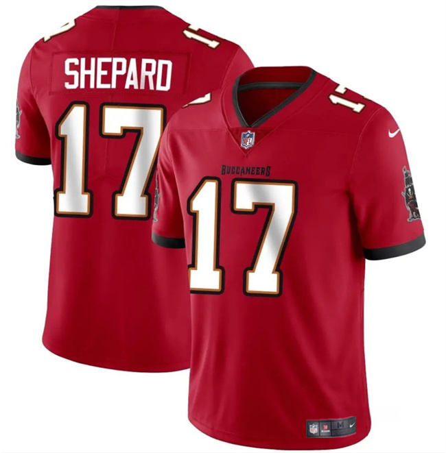 Personalized Men’s Tampa Bay Buccaneers #17 Sterling Shepard Red Limited Stitched Jersey