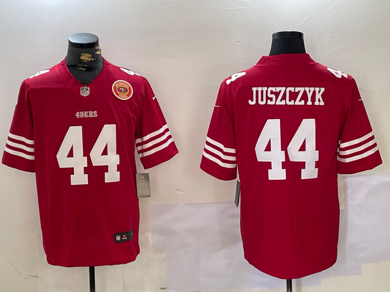 Personalized Men’s San Francisco 49ers #44 Kyle Juszczyk Red Untouchable Limited Stitched Jerse 2
