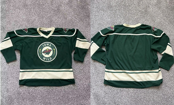 Personalized Men’s Minnesota Wild Green Stitched Hockey Jersey