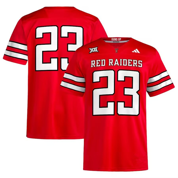 Personalized Men’s Texas Tech Red Raiders Active Player Red Home Stitched Jersey