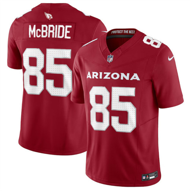Personalized Men’s Arizona Cardinals #85 Trey McBride Red 2024 F.U.S.E. Untouchable Limited Stitched