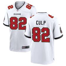 Personalized Men’s Tampa Bay Buccaneers #82 Devin culp White Limited Stitched Jersey