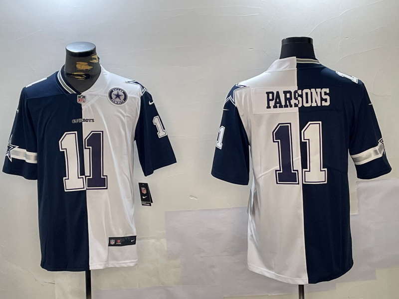 Personalized Men’s Dallas Cowboys #11 Cedrick Wilson White Navy Limited Stitched Jerseys