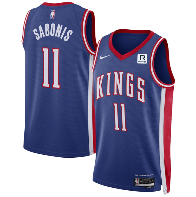Personalized Men’s Sacramento Kings #11 Domantas Sabonis Purple 2024 25 City Edition Stitched Basketball Jersey