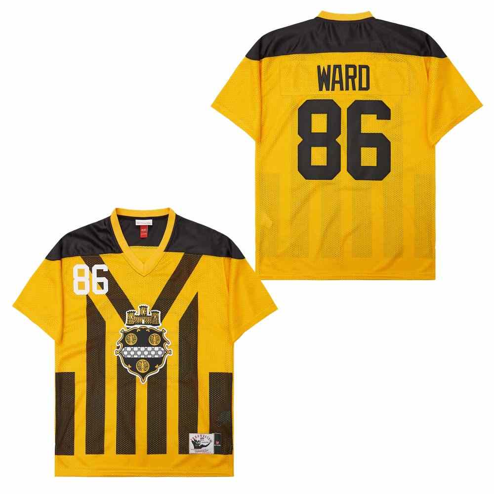Personalized Mitchell And Ness Steelers #86 Throwback Stitched NFL Jersey