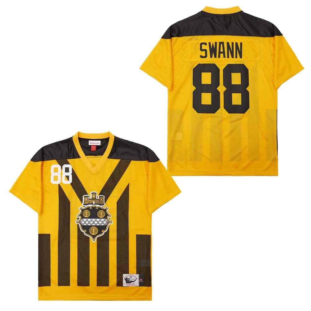 Personalized Mitchell And Ness Steelers #88 Throwback Stitched NFL Jersey