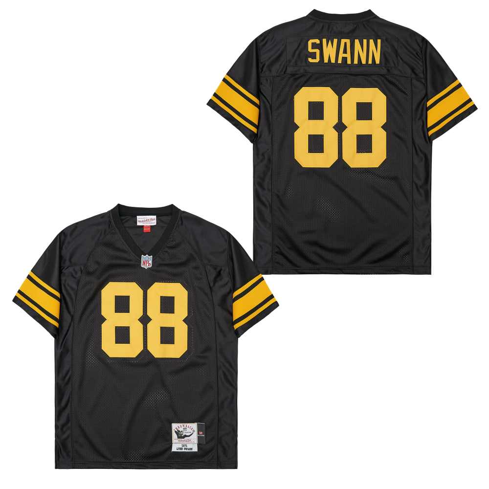 Personalized Mitchell And Ness Steelers #88 Throwback Stitched NFL Jerseys