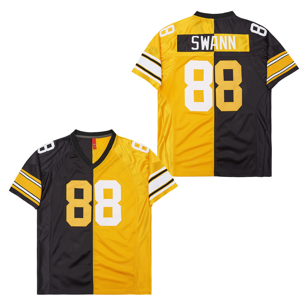 Personalized Mitchell And Ness Steelers #88 Throwback Stitched NFL Jerseys