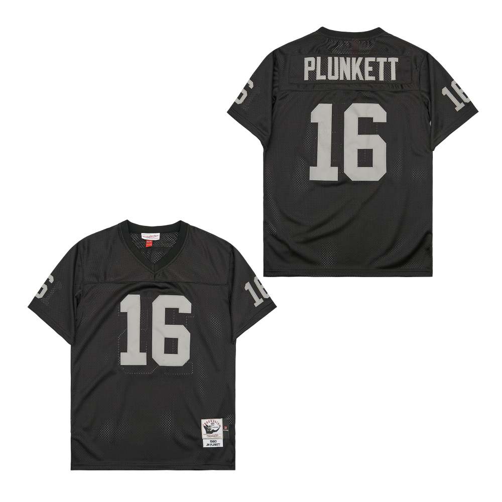 Personalized Mitchell And Ness Raiders #16 Throwback Stitched NFL Jerseys