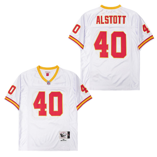 Personalized Mitchell And Ness Buccaneers #40 Throwback Stitched NFL Jerseys