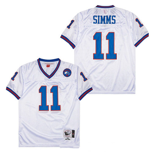 Personalized Mitchell And Ness Bills #11 Throwback Stitched NFL Jerseys