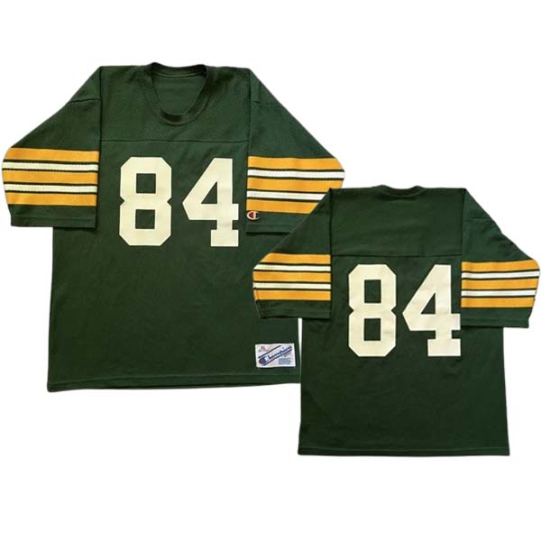 Personalized Men’s Vintage 80’s Champion Green Bay Packers #84 Sterling Sharpe Jersey