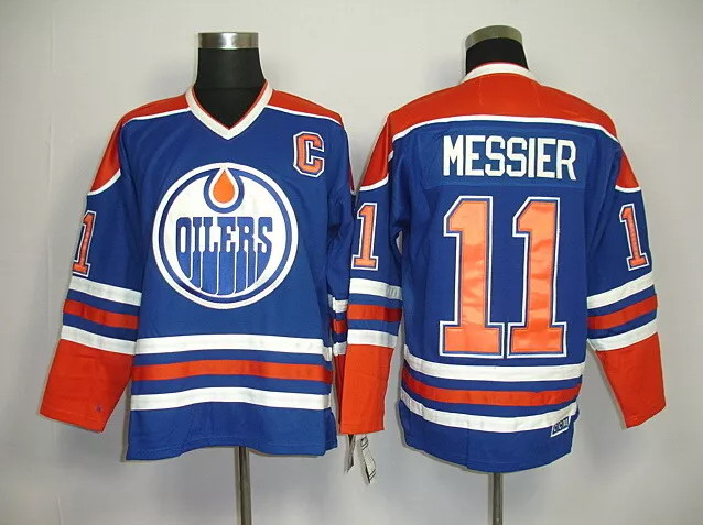 Personalized Edmonton Oilers #11 Mark Messier White CCM Throwback Stitched NHL Jersey