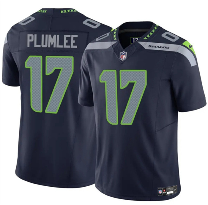 Personalized Men’s Seattle Seahawks #17 John Rhys Navy 2024 F.U.S.E Limited Stitched Football Jersey