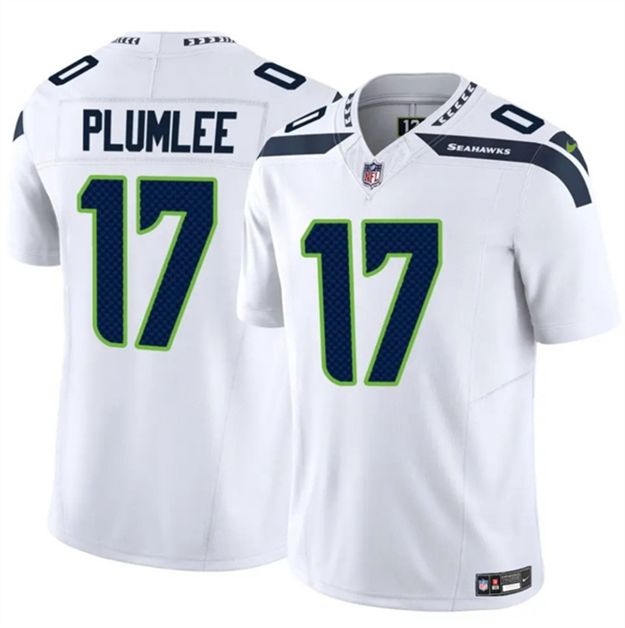 Personalized Men’s Seattle Seahawks #17 John Rhys White 2024 F.U.S.E Limited Stitched Football Jersey