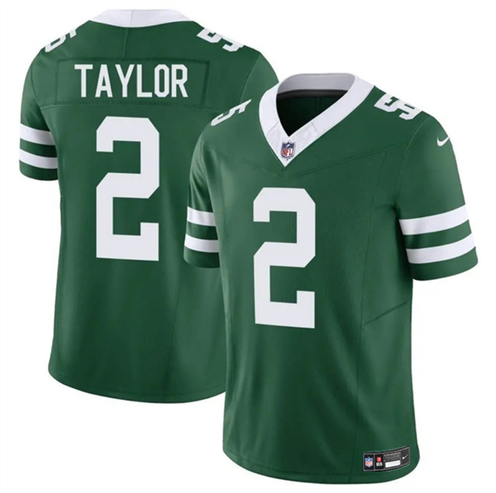 Personalized Men’s New York Jets #2 Tyrod Taylor Green 2024 F.U.S.E. Untouchable Limited Stitched Jersey
