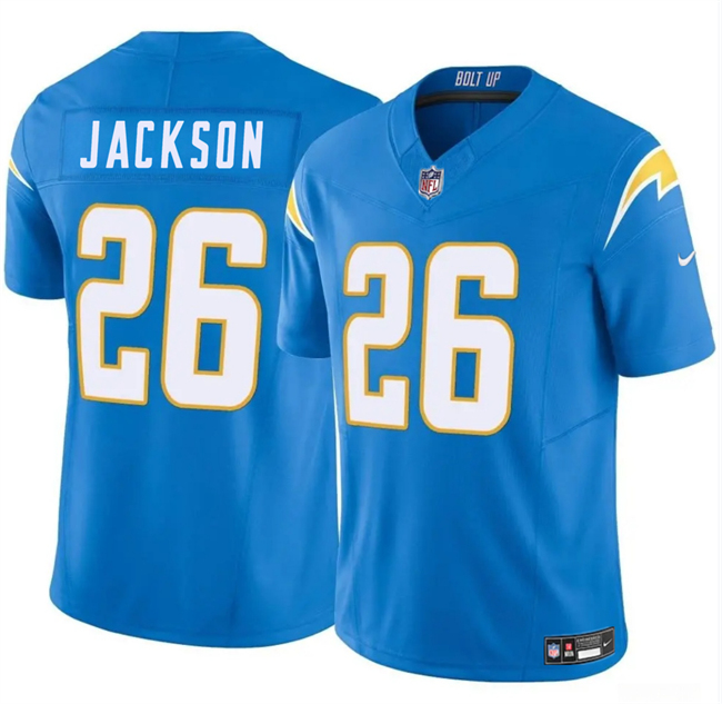 Personalized Men’s Los Angeles Chargers #26 Donte Jackson Blue 2024 F.U.S.E Limited Stitched Football Jersey