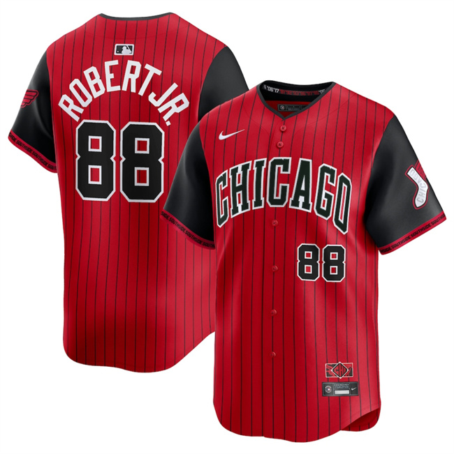 Personalized Youth Chicago White Sox ACTIVE PLAYER Red Black 2025 City Connect Limited Stitched Baseball Jersey
