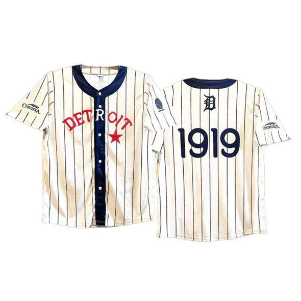 Personalized Men’s Detroit Tigers 2025 Giveaway Stitched Baseball Jersey