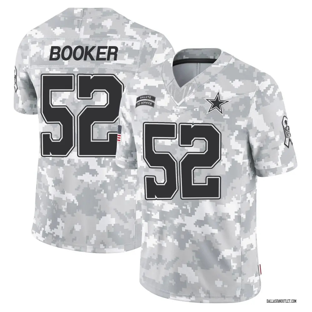 Personalized Men’s Dallas Cowboys 2024 F.U.S.E Arctic Salute To Service Limited Stitched Football Jersey