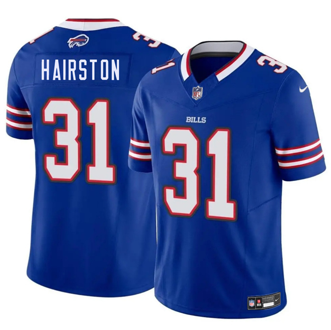 Personalized Youth Buffalo Bills #31 Maxwell Hairston Royal 2025 Draft F.U.S.E. Untouchable Limited Stitched Football Jersey