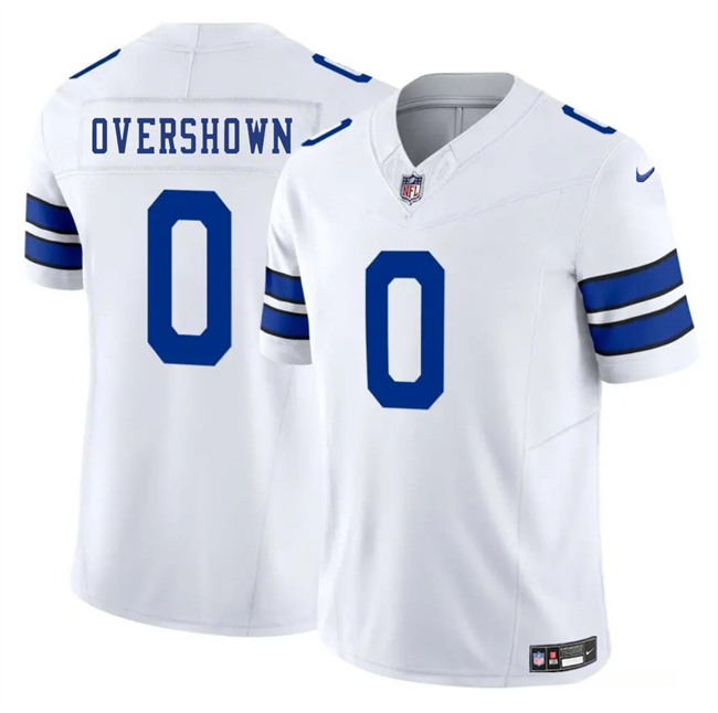 Personalized Men’s Dallas Cowboys #0 DeMarvion Overshown White 2025 F.U.S.E Untouchable Limited Stitched Football Jersey