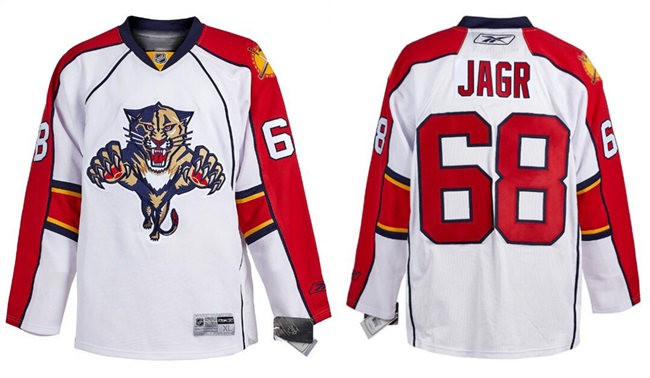 Personalized Men’s Florida Panthers ACTIVE PLAYER White Stitched Hockey Jersey