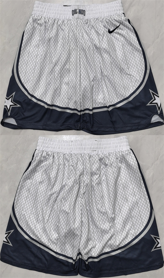 Personalized Men’s Orlando Magic Silver 2025 City Edition Shorts(Run Small)