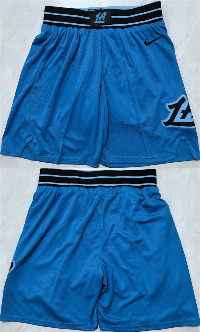 Personalized Men’s Los Angeles Clippers Blue 2025 Shorts (Run Small)
