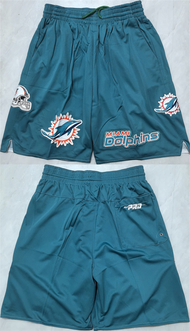 Personalized Men’s Maimi Dolphins Aqua Shorts (Run Small)