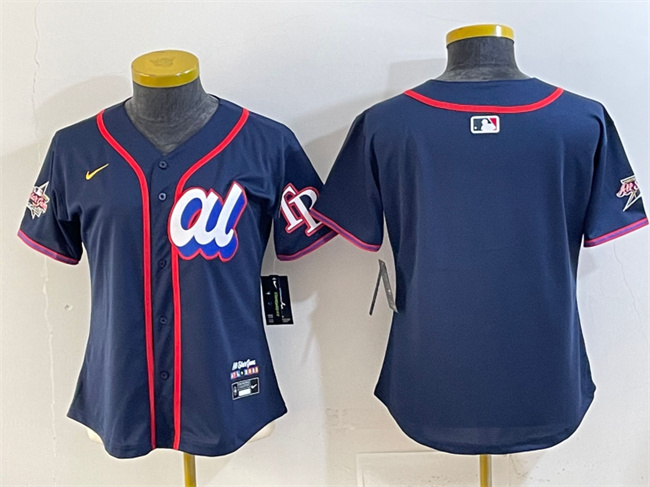Personalized Youth American League Tampa Bay Rays Blank Navy 2025 All-Star Edition Limited Stitched Baseball Jersey