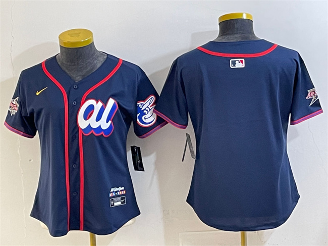 Personalized Youth American League Baltimore Orioles Blank Navy 2025 All-Star Edition Limited Stitched Baseball Jersey